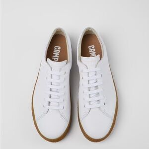 Camper Peu Terreno White leather men’s shoes size 43 US 10 fantastic condition